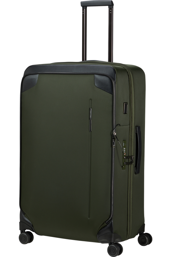 Samsonite Splendix Spinner DF Expandable 79cm  Green/Black Samsonite Splendix Spinner DF Expandable 79cm  Green/Black
