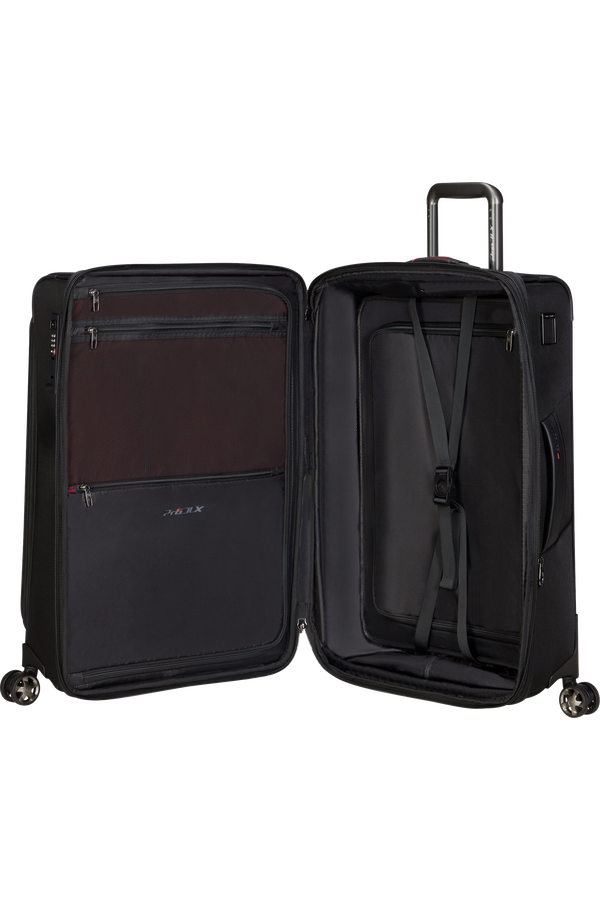Samsonite Pro-Dlx 6 Trvl Spinner Expandable 67cm  Black