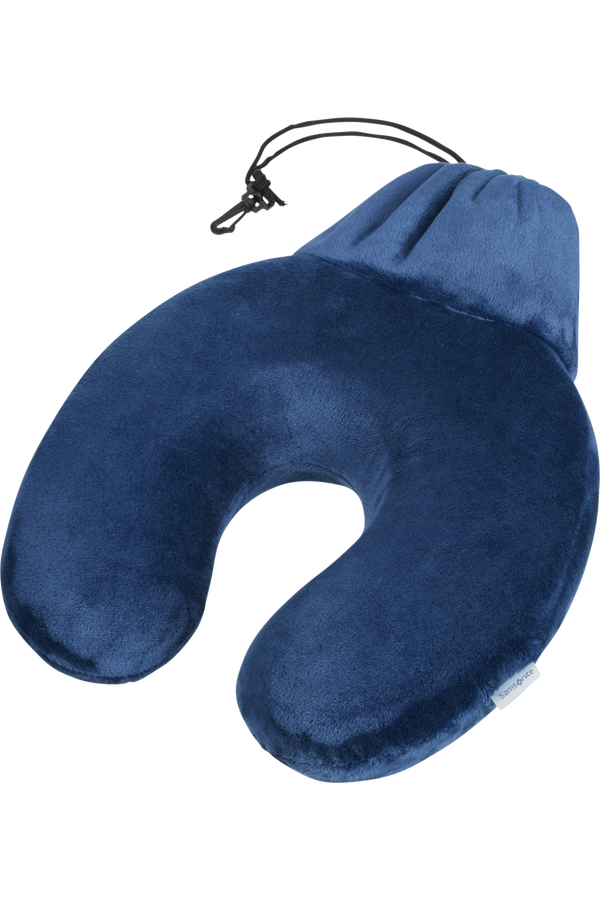 Samsonite Global Ta Memory Foam Pillow/Pouch Midnight Blue