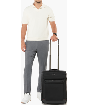 Pro-DLX 6 Expanderbar resv&auml;ska med 2 hjul 55cm 55 x 40 x 23/28 cm | 3 kg