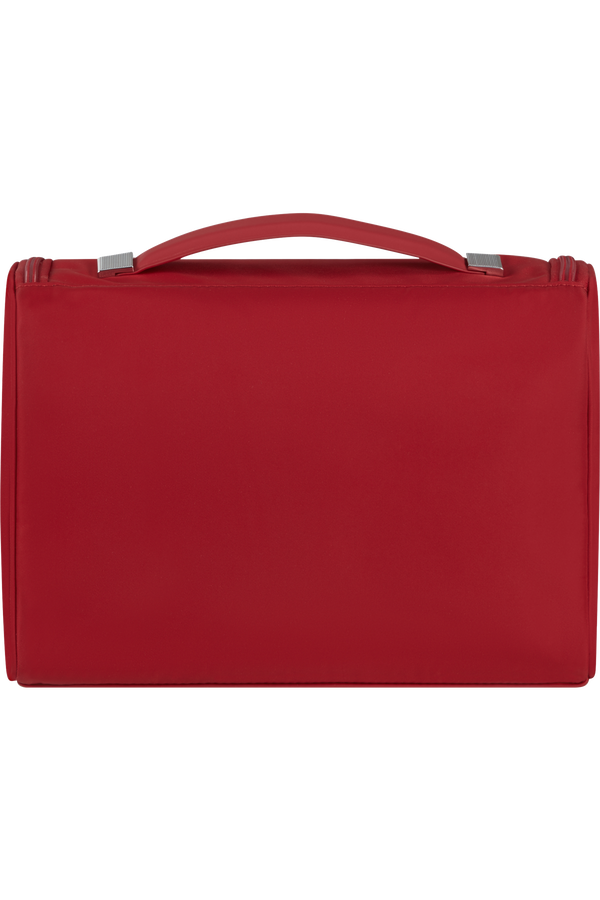 Samsonite Attrix Toilet Kit Hanging Toilet Kit  Red