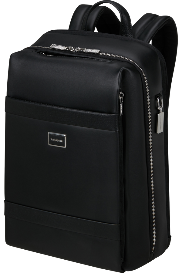 Image Biz Leather Ryggs&auml;ck 14.1" | Samsonite Image Biz Leather Backpack 14.1'  Black