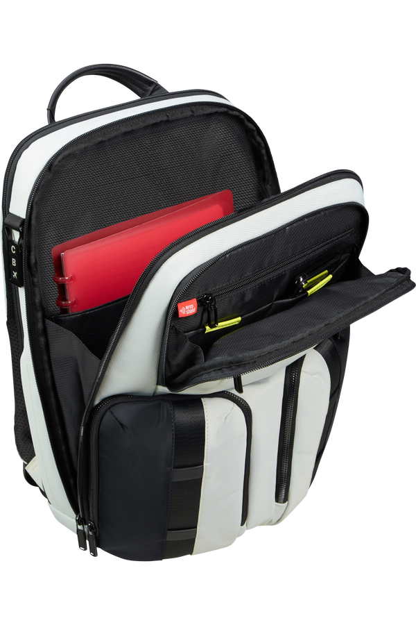 Samsonite Urban-Eye Backpack 14.1' 2 Pockets 14.1'  Light Grey/Lime