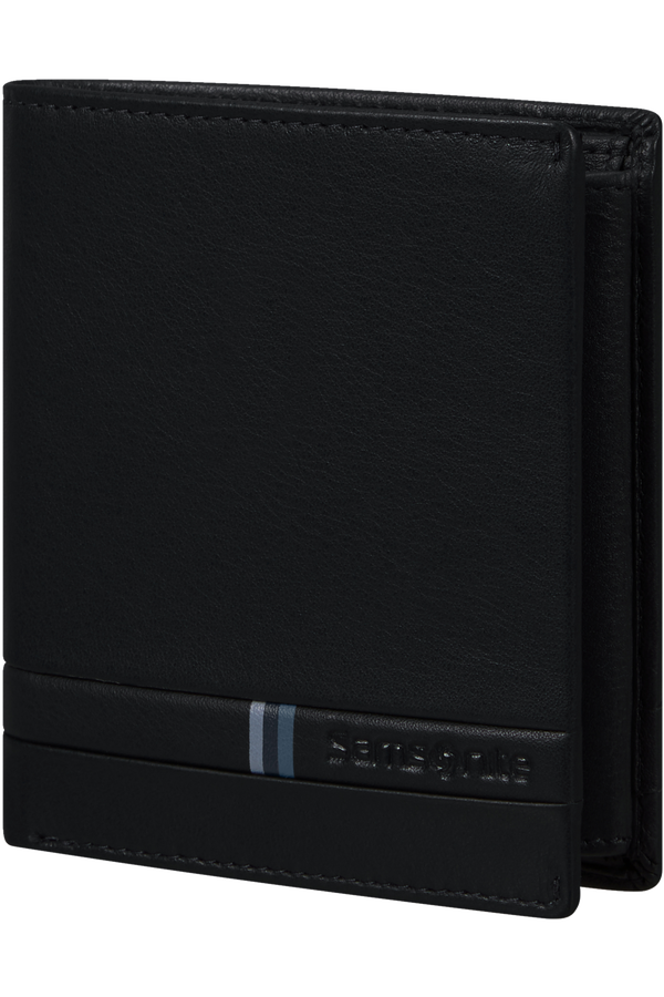 Samsonite Flagged Slg 144 - W S 8CC+HFL+C+2C  Black