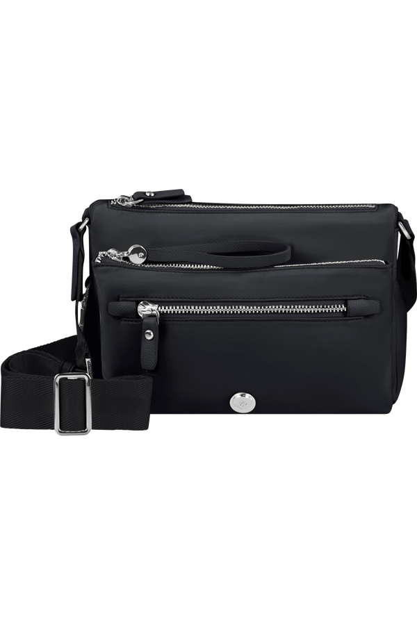 Samsonite Karissa Evo Shoulder Bag + Pouch  Black