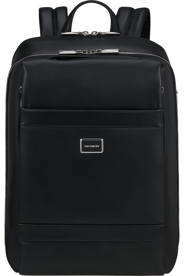 Image Biz Leather Ryggs&auml;ck 14.1" | Samsonite Image Biz Leather Backpack 14.1'  Black
