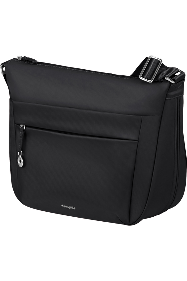 Samsonite Move 5.0 Hobo Bag Round Expandable M  Black