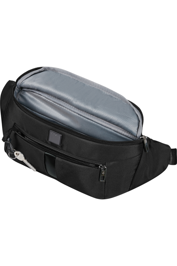 Samsonite Sacksquare Waist Bag  Black Samsonite Sacksquare Waist Bag  Black