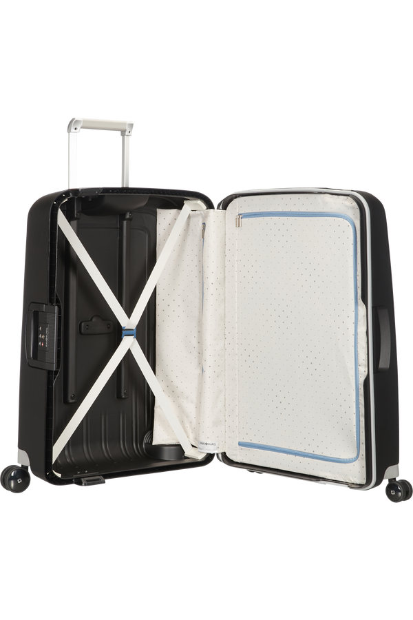 Samsonite S'Cure Spinner 75cm Black