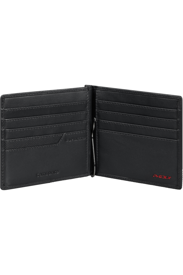 Samsonite Pro-Dlx 6 Slg 736 - 8CC H+MONEY CLIP+Z  Black