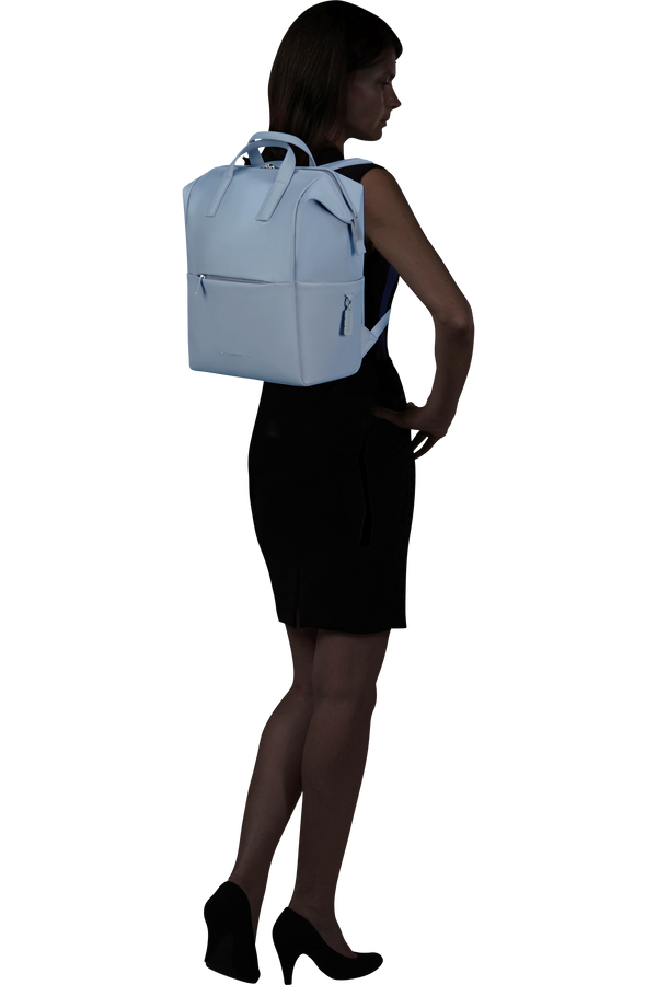 Samsonite 4Pack Laptop Squared Backpack 14.1'  Dusty Blue Samsonite 4Pack Laptop Squared Backpack 14.1'  Dusty Blue