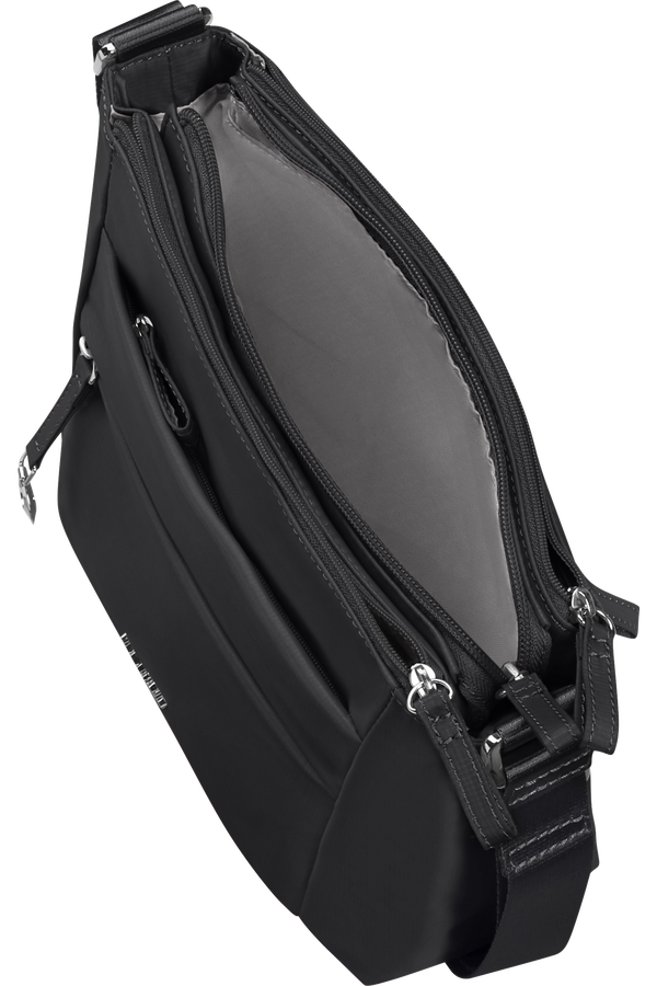 Samsonite Move 5.0 H. Shoulder Bag S 3 Zip  Black Samsonite Move 5.0 H. Shoulder Bag S 3 Zip  Black