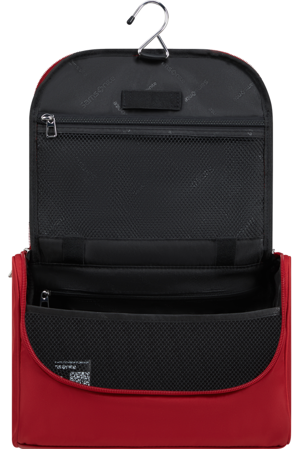 Samsonite Attrix Toilet Kit Hanging Toilet Kit  Red