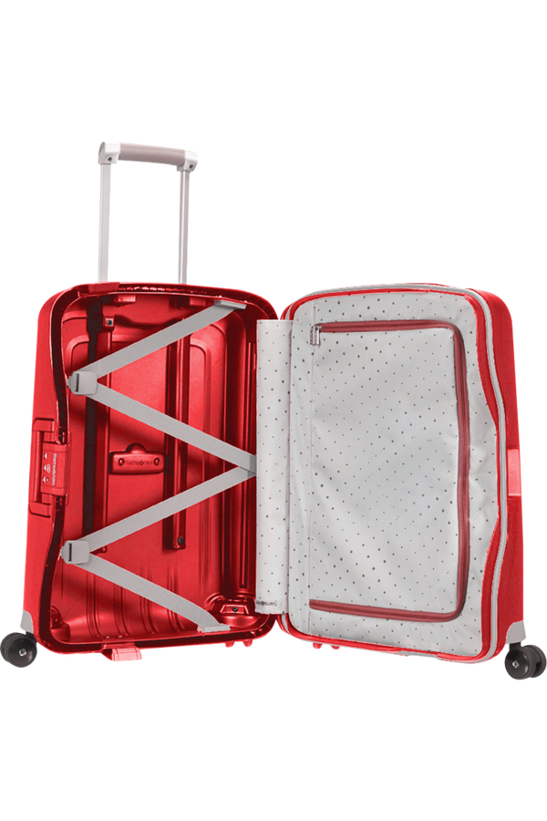 Samsonite S'Cure Spinner 55cm Crimson Red