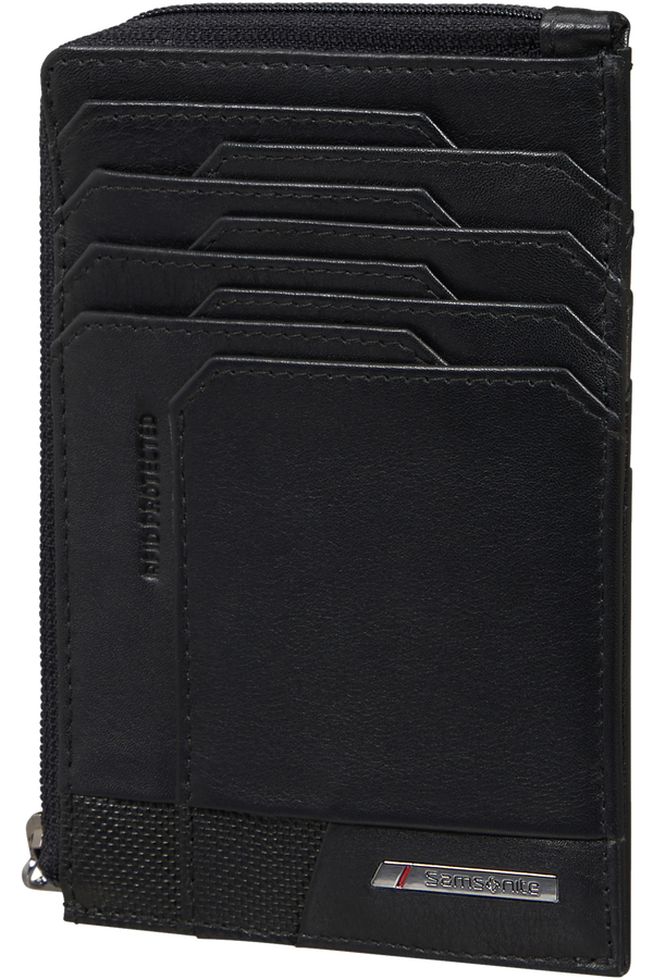 Samsonite Pro-Dlx 6 Slg 727-ALL IN ONE WALLET ZIP  Black