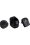 Samsonite Travel Accessories World Adaptor Pro 3-P+USB Black Samsonite Travel Accessories World Adaptor Pro 3-P+USB Black