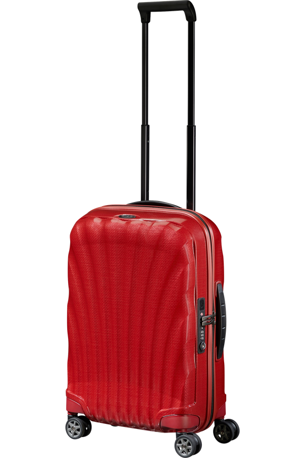 Samsonite C-Lite Spinner Expandable 55cm  Chili red