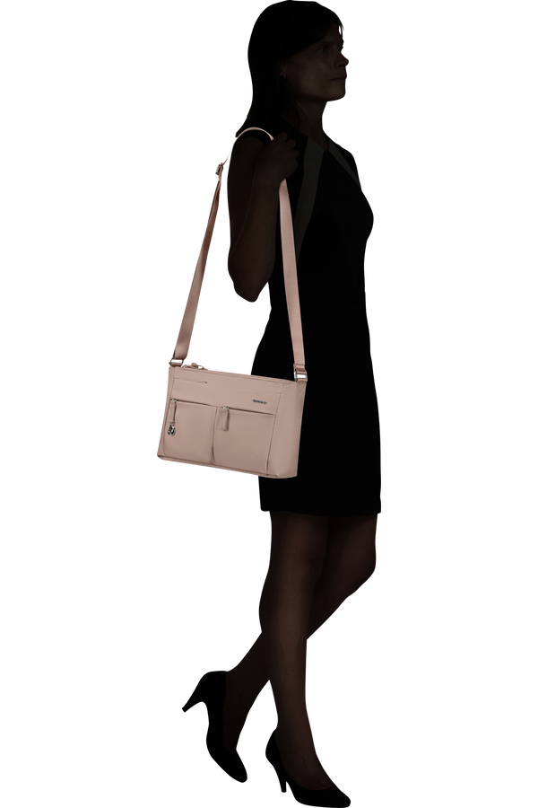 Samsonite Move 5.0 Horiz. Shoulder Bag + Flap  Powder