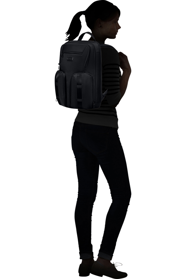 Samsonite Urban-Eye Backpack 14.1' 2 Pockets 14.1'  Black