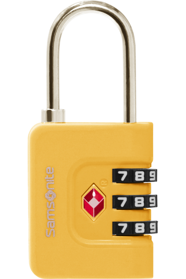 Samsonite Ta Revolution Combilock 3 dial TSA  Yellow