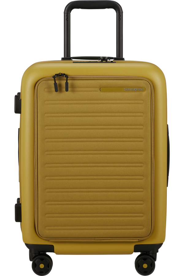 Samsonite Stackd Spinner Expandable Easy Access 55cm  MUSTARD