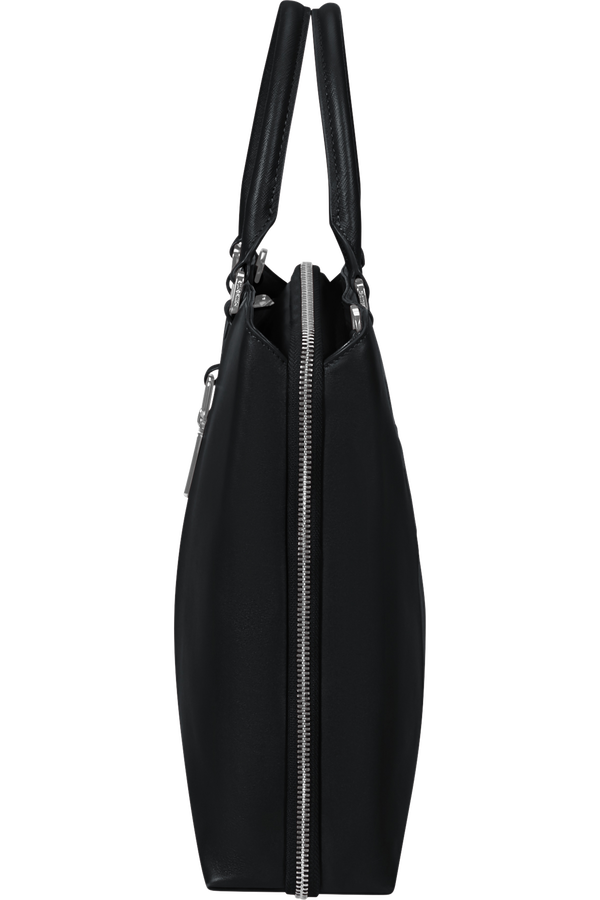Image Biz Leather Datorv&auml;ska &ndash; Portf&ouml;lj 15.6" | Samsonite Image Biz Leather Briefcase 15.6'  Black