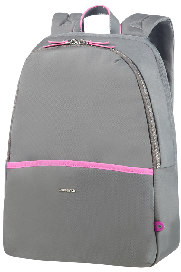 Samsonite Nefti Laptop Backpack 35,8cm/14.1inch Rock Grey/Fuchsia Samsonite Nefti Laptop Backpack 35,8cm/14.1inch Rock Grey/Fuchsia