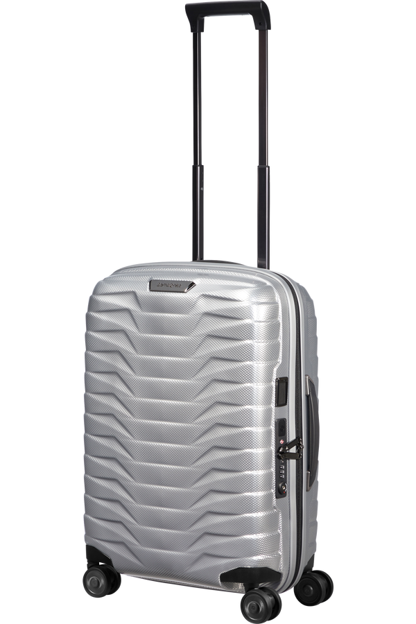 Samsonite Proxis Spinner Expandable 55cm  Silver