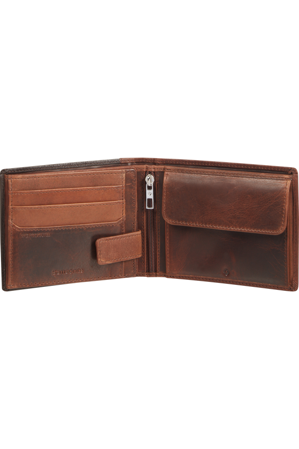 Samsonite Oleo Slg 037 - B 9cc+2hfl+Zip+2c  Dark Brown