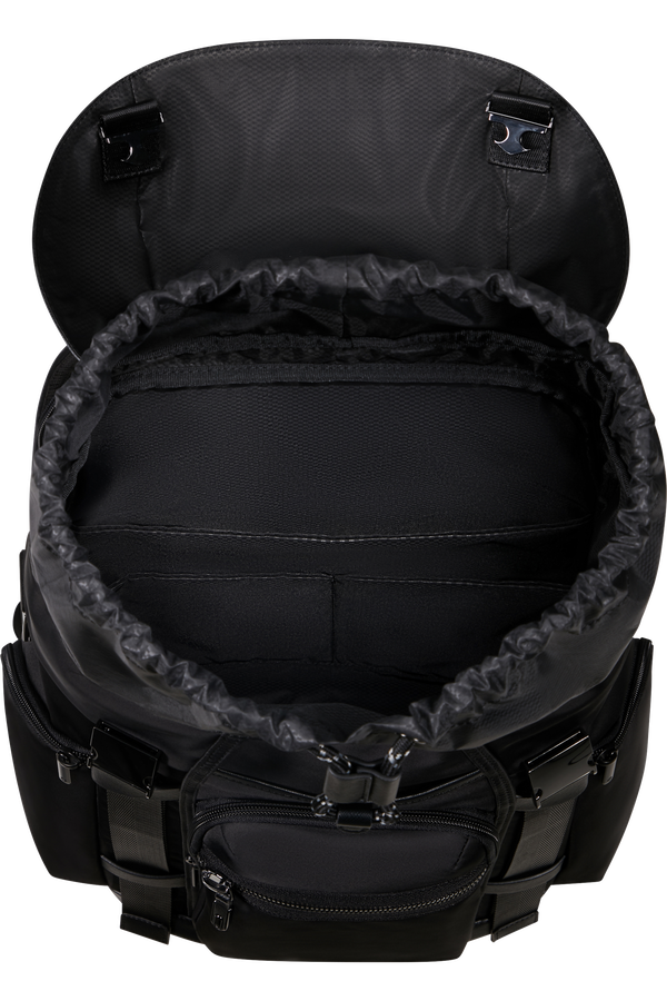 Samsonite Relyon Backpack M 15.6'' with flap  Black