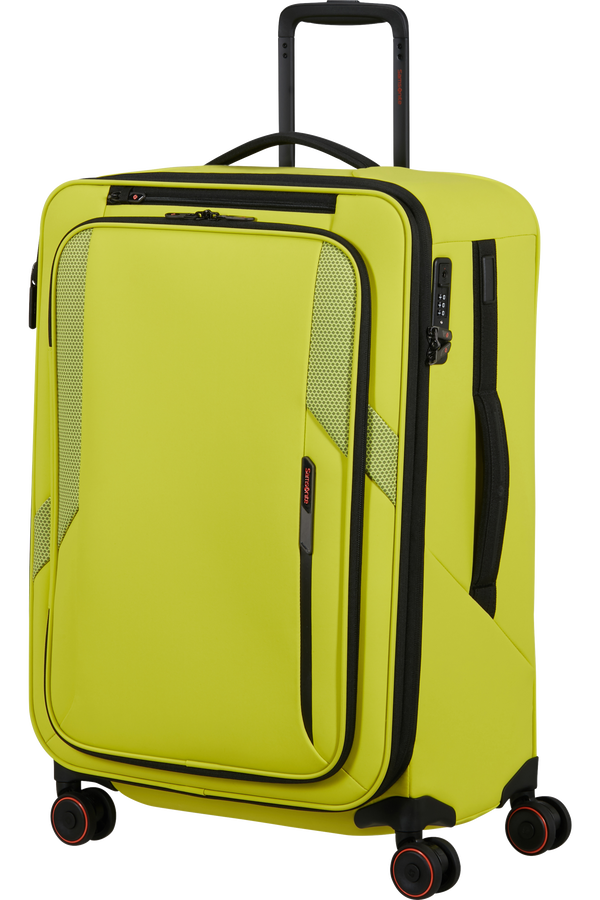 Samsonite Glazed Spinner Expandable 67cm  Lime punch