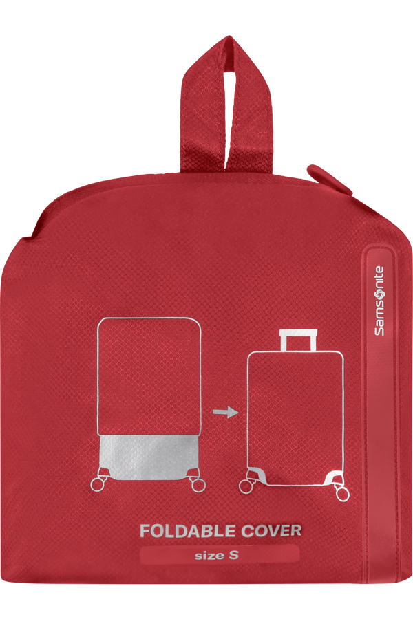 Samsonite Ta Revolution Foldable Luggage Cover S  Red