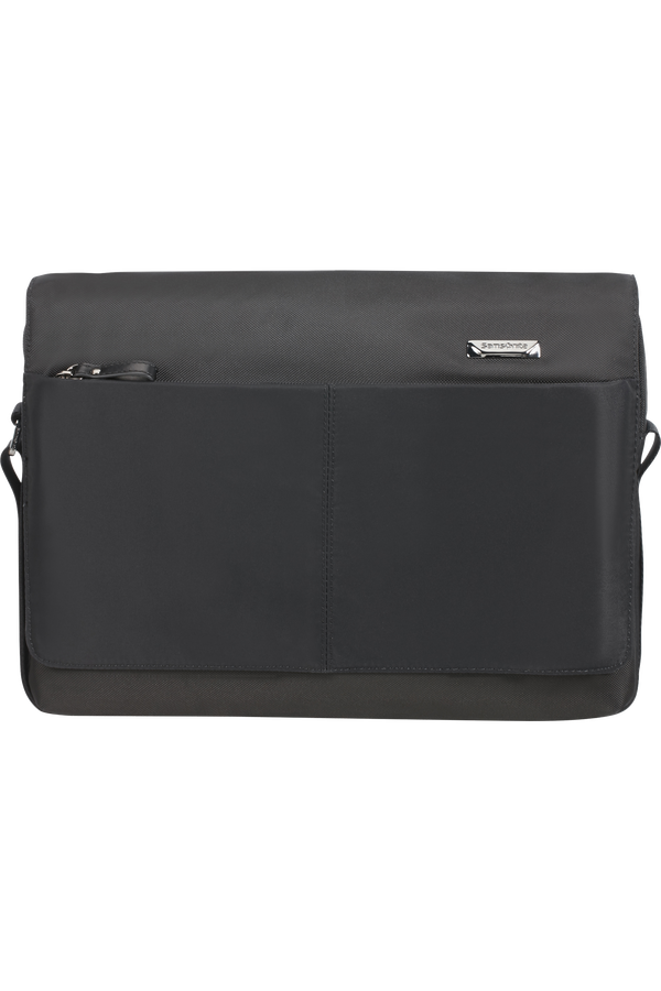 Samsonite Hip-Tech 2 Messenger 12.9'+Flap  Black