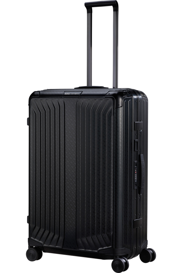 Samsonite Lite-Box Alu / Boss SPINNER 76/28 76cm  Graphite Monogram