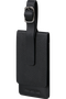 Samsonite Ta Revolution Leather Luggage Tag  Black