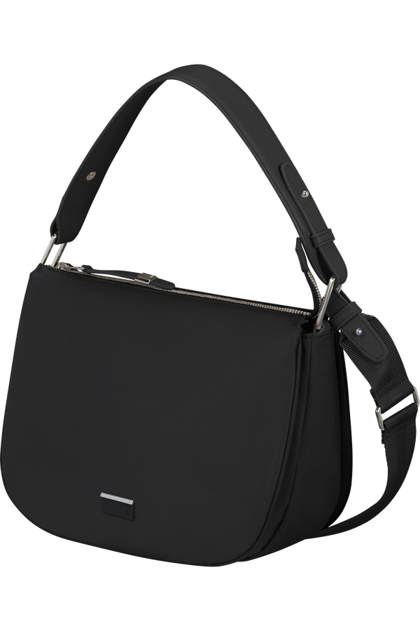 Samsonite Be-Her Hobo Bag Round 3 Compartments  Black