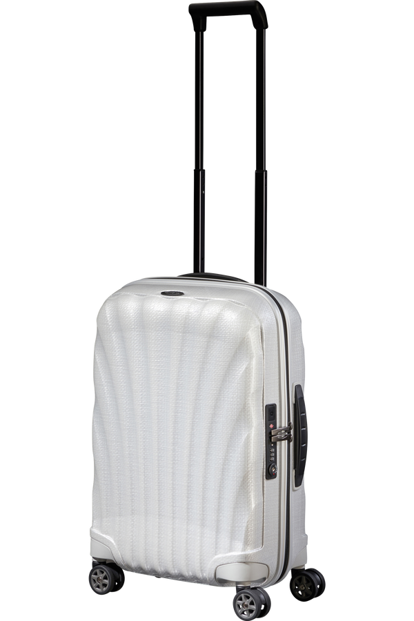 Samsonite C-Lite Spinner Expandable 55cm  Off white