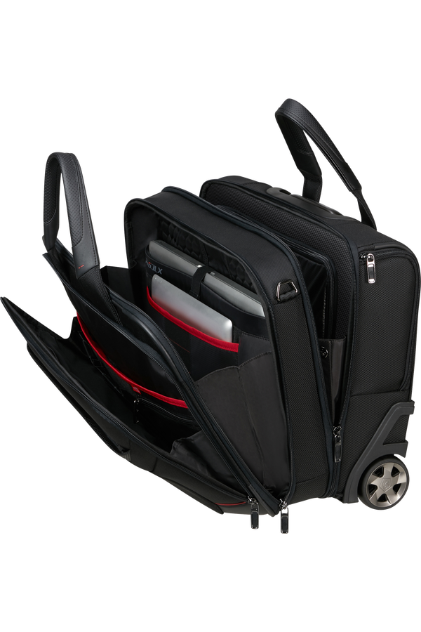 Samsonite Pro-DLX 6 Rolling Tote  15.6inch Black Samsonite Pro-DLX 6 Rolling Tote  15.6inch Black