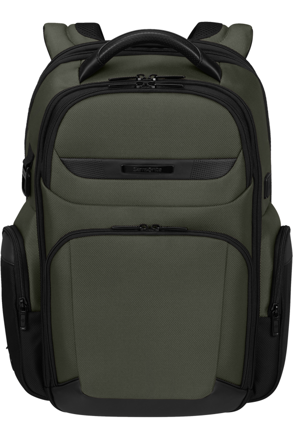 Samsonite Pro-Dlx 6 Backpack 3 Volume Expandable 15.6'  Green