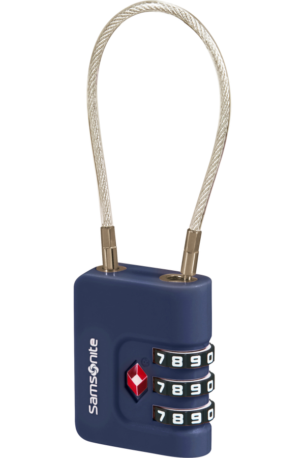 Samsonite Ta Revolution Cablelock 3 dial TSA  Midnight Blue