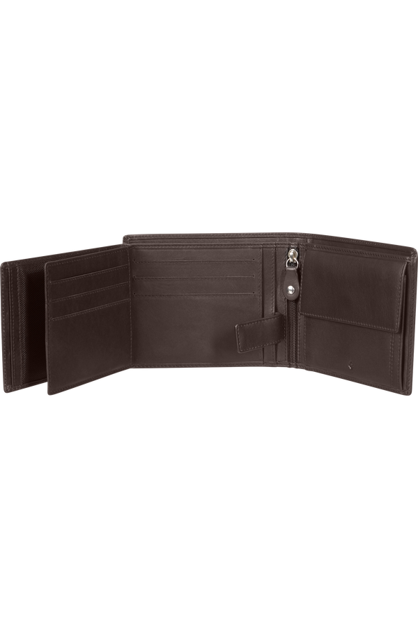 Samsonite Attack 2 Slg 037 - B 9CC+2HFL+ZIP+2C  Ebony Brown