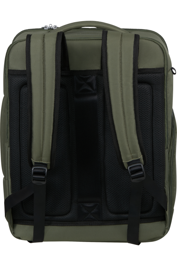 GoTwist Ryggs&auml;ck 17.3" | Samsonite GoTwist Underseat Backpack M Green