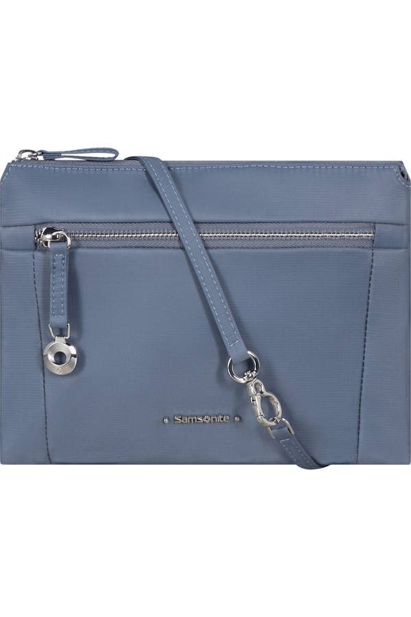 Samsonite Move Journey Mini Shoulder Bag 2 Compartments  Storm Blue