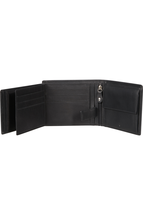 Samsonite Attack 2 Slg 037 - B 9CC+2HFL+ZIP+2C  Black