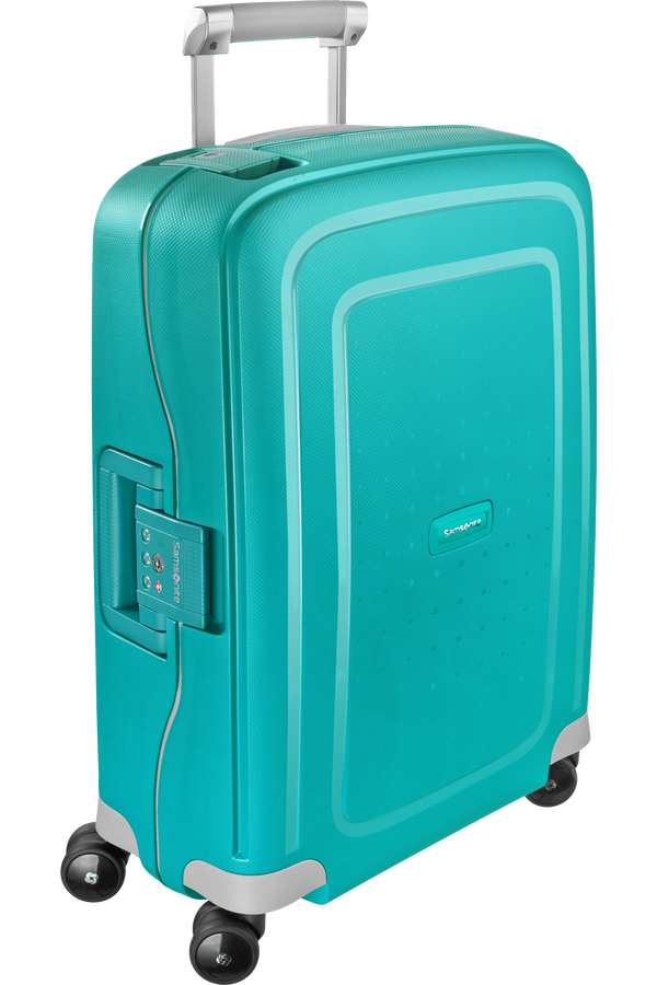 Samsonite S'Cure Spinner 55cm Aqua Blue