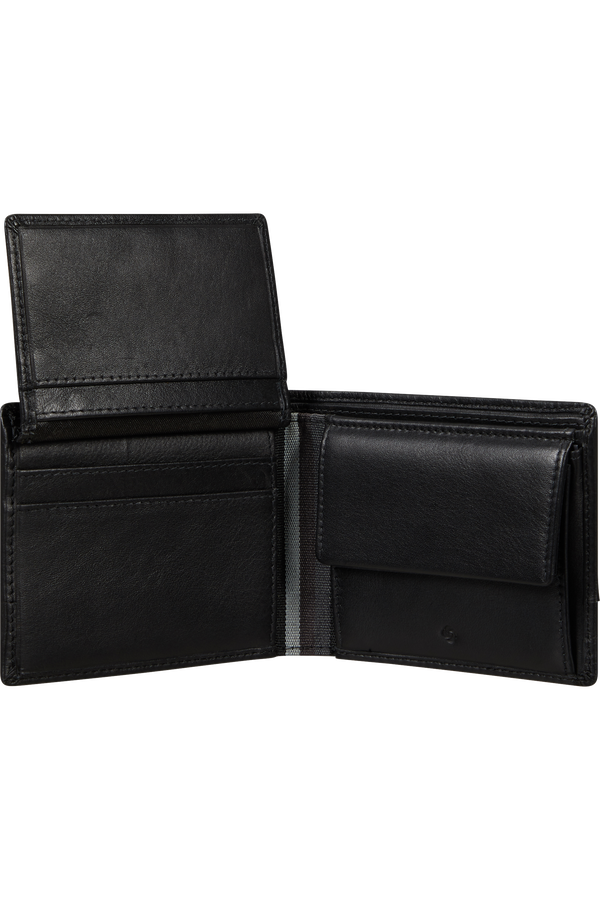 Samsonite Flagged Slg 046 - B 6CC+VFL+2C+C  Black