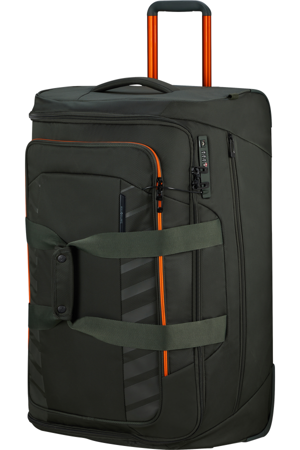Samsonite Respark Duffle with wheels 74cm  Forest Green/Orange