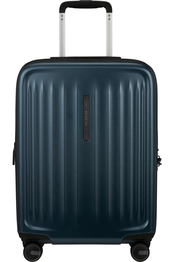 Samsonite Fyrm Spinner Expandable 55cm  Steel Blue