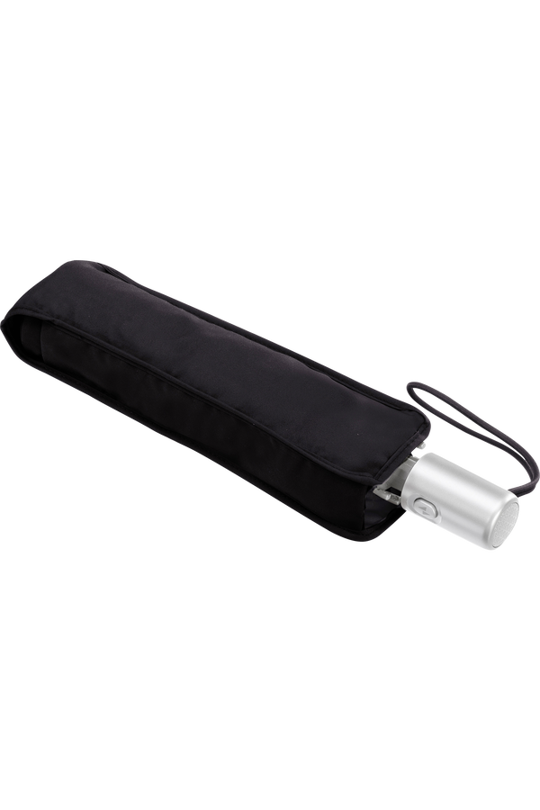 Samsonite Alu Drop S 3 Sect. Auto O/c Slim  Black Samsonite Alu Drop S 3 Sect. Auto O/c Slim  Black