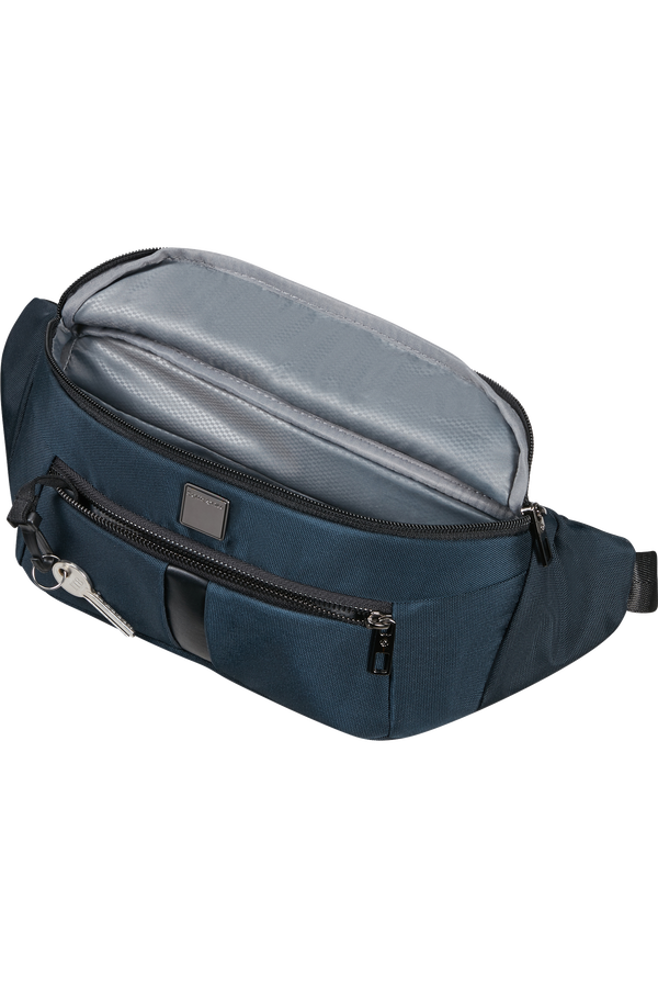 Samsonite Sacksquare Waist Bag  Blue Samsonite Sacksquare Waist Bag  Blue